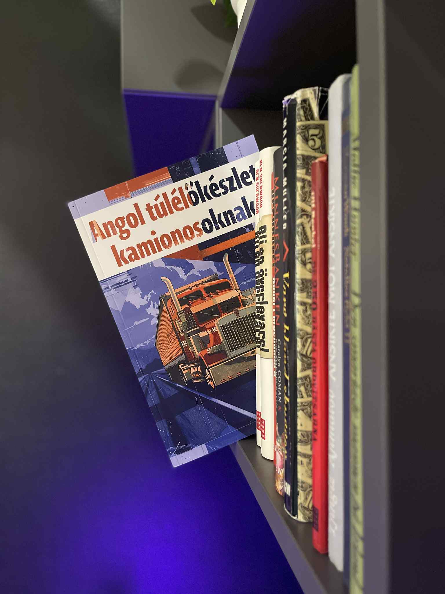 Angol túlélőkészlet kamionosoknak