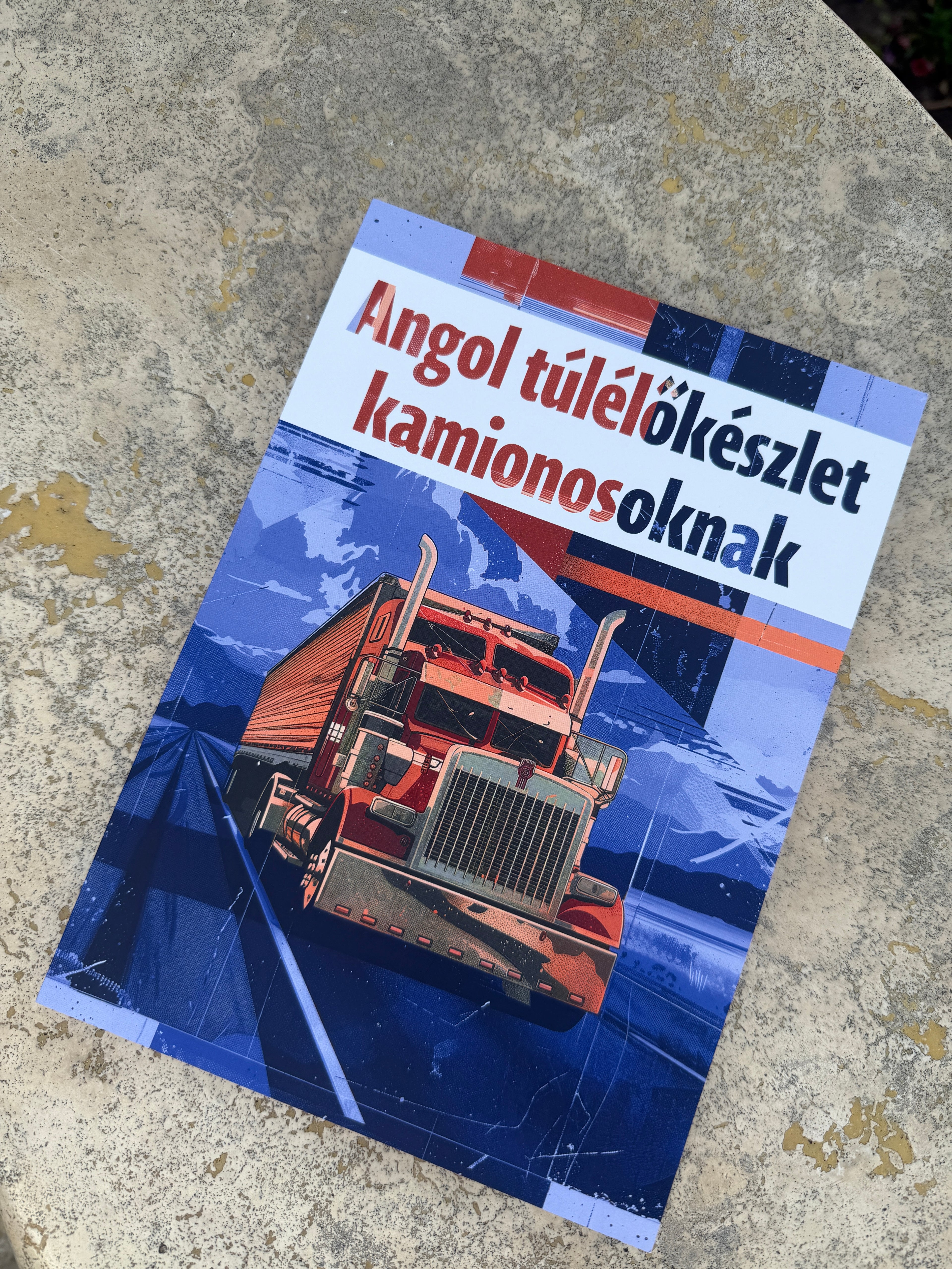 Angol túlélőkészlet kamionosoknak